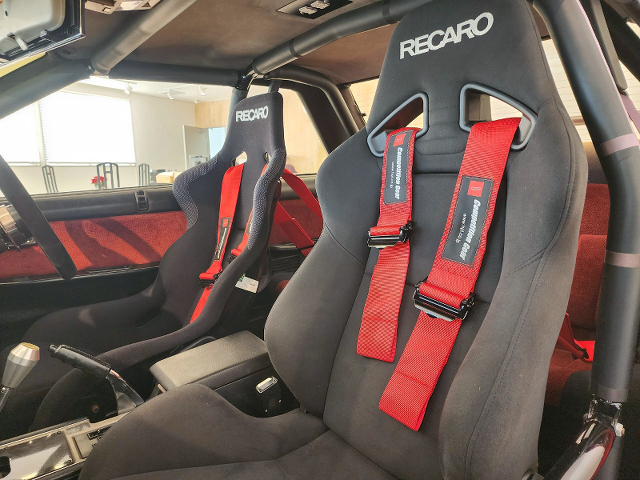 RECARO Seats of DR30 SKYLINE TURBO RS-X 50th ANNIVERSARY.