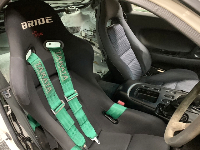 Driver side BRIDE seat of MADFACE WIDEBODY FD3S RX-7 TYPE-RS.