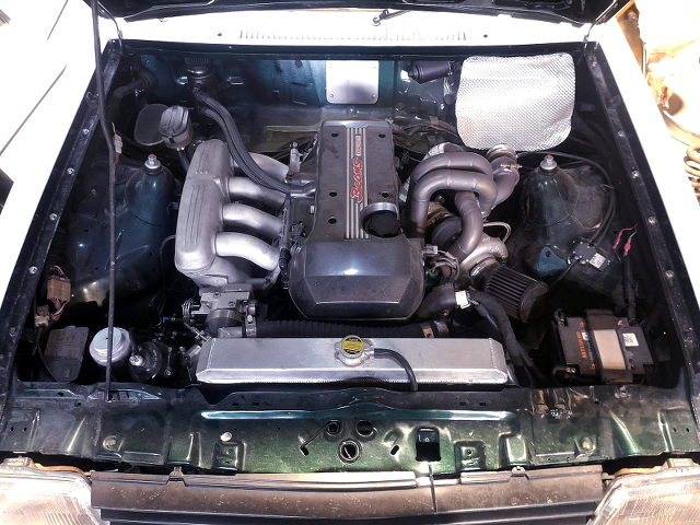 BEAMS 3S-GE Engine With GTX2871R Turbo.