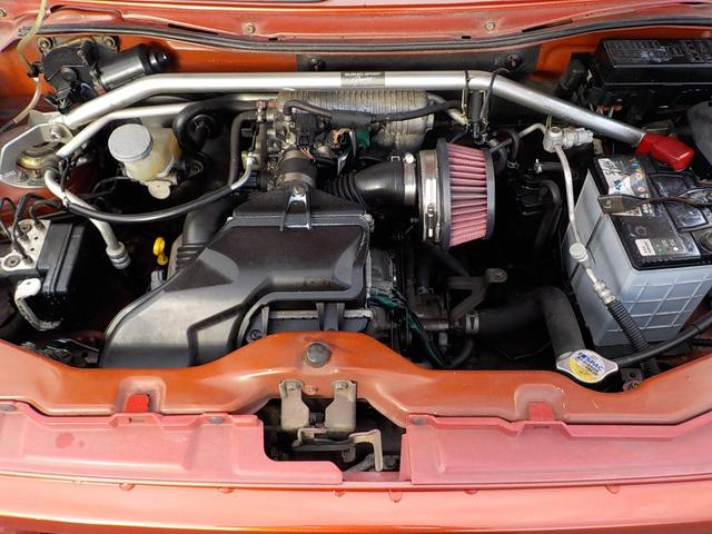 K6A TWINCAM turbo in WIDEBODY 1st Gen HE21S ALTO LAPIN SS engine room.