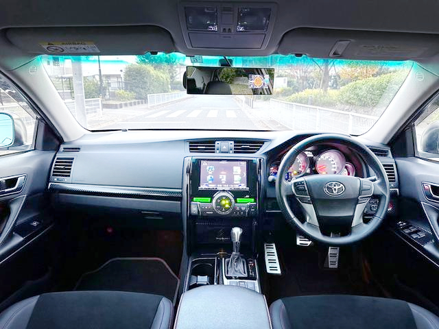 Interior dashboard of GRX130 MARK X 250G S-PACKAGE Gs.