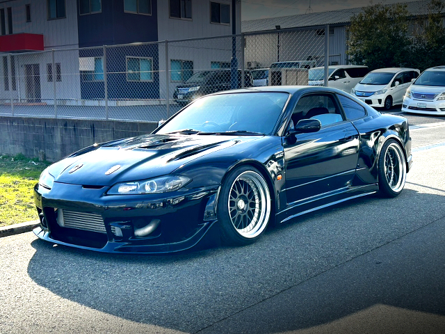 Front exterior of WIDEBODY S15 SILVIA.