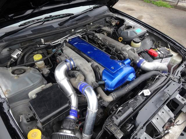 VVT-i 1JZ-GTE Turbo in S15 SILVIA Engine room. 