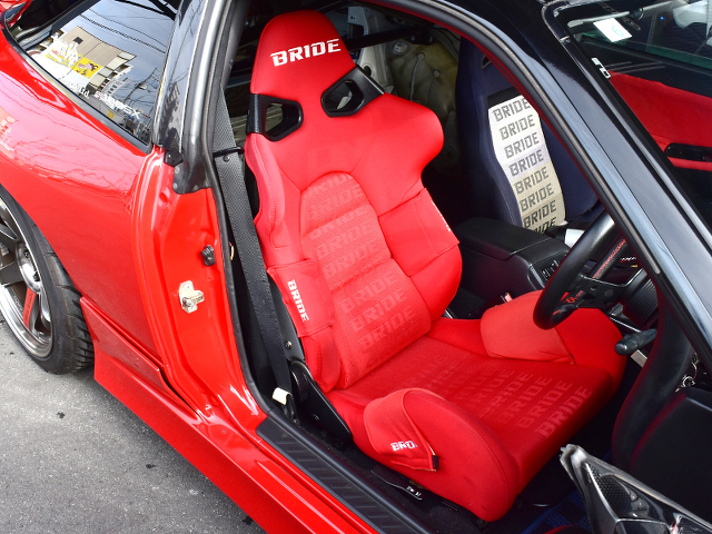 Driver-side semi bucket seat of RPS13 NISSAN 180SX TYPE-2.