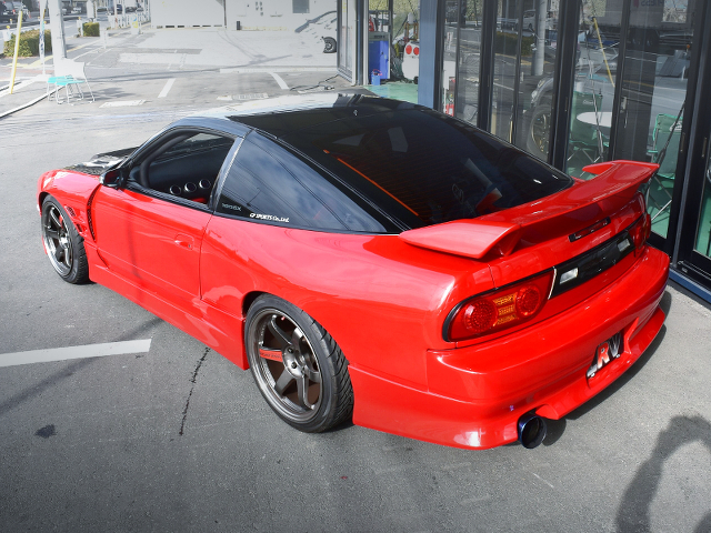 Rear exterior of RPS13 NISSAN 180SX TYPE-2.