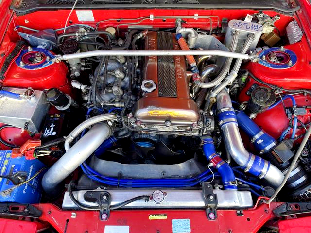 SR20DET non-vct engine with S14 turbocharger.