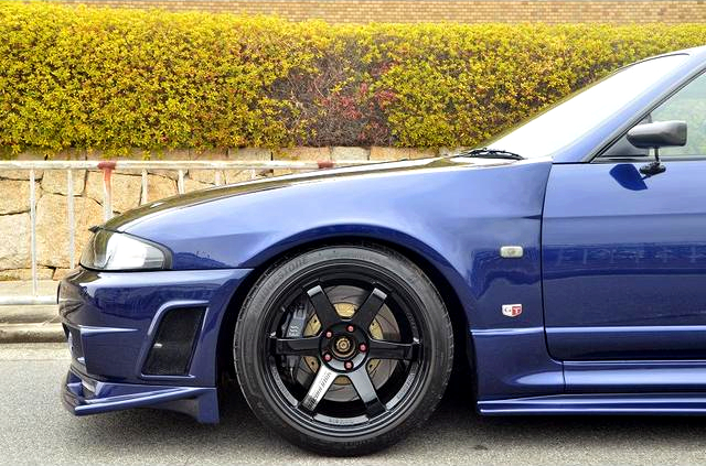 Front ENDLESS caliper upgrade of R33GTR.