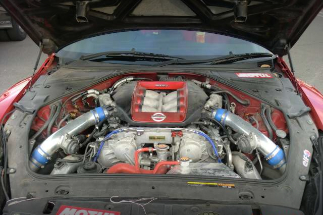 VR38DETT Twin turbo of CHARGE SPEED WIDEBODY R35 GTR.