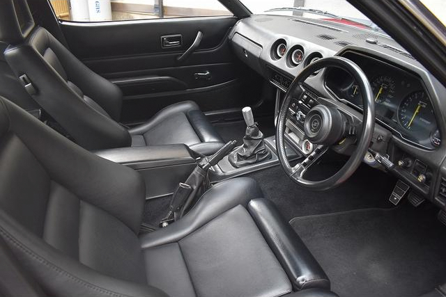 Interior of S130 Fairlady Z.