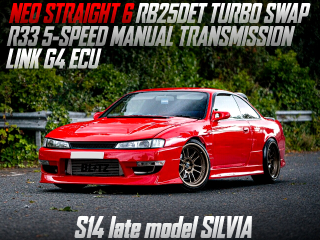 NEO-6 RB25DET swapped S14 late model SILVIA.