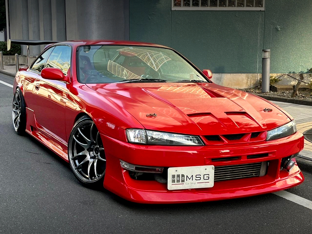 Front exterior of S14 late-model SILVIA.