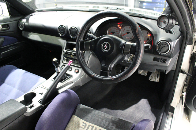 Dashboard of SEQUENTIAL BLACK ILLUSION WIDEBODY S15 SILVIA SPEC-R.