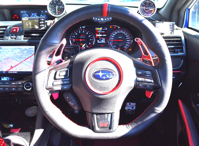 Steering and Speed cluster of VAB WRX STI.