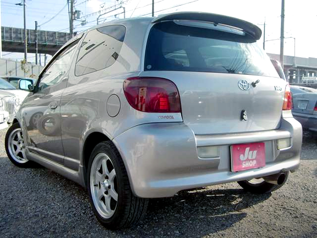 Rear exterior of NCP13 TOYOTA VITZ RS.
