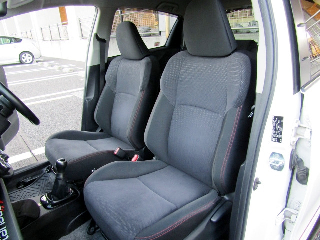 Interior seats of NCP131 VITZ RS Gs Supercharger.