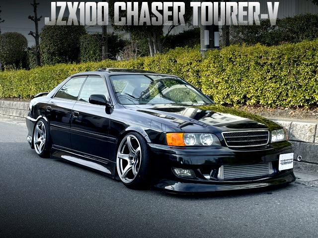 5MT conversion and POWER-FC modified JZX100 CHASER TOURER-V.