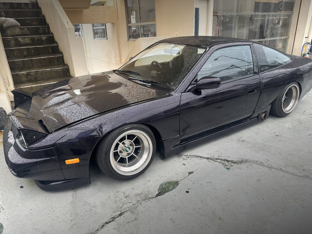 left-side exterior of NISSAN 180SX.
