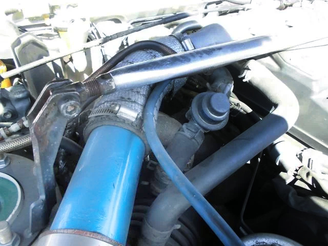 TRUST TD06 turbo on 7M-GTEU engine.