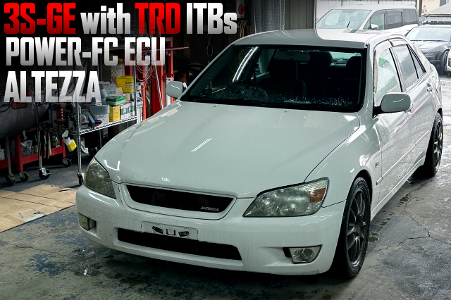 3S-GE with TRD ITBs, in ALTEZZA.