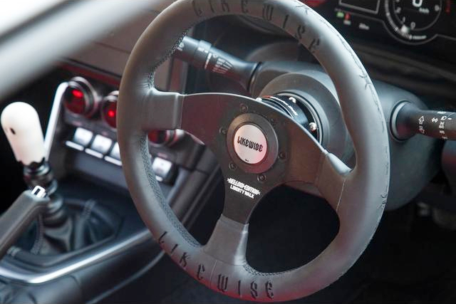 LIKEWISE Steering wheel.