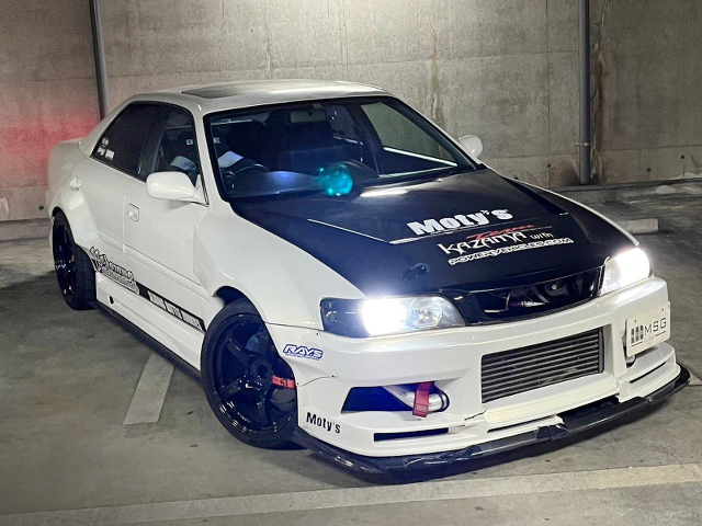 Front exterior of Promode SS WIDEBODY JZX100 CHASER.