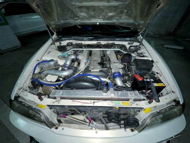 1JZGTE VVTi turbo engine.