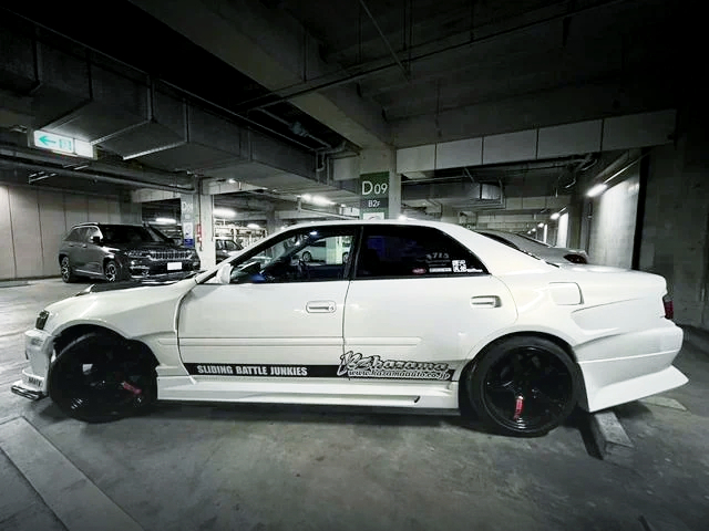 left-side exterior of Promode SS WIDEBODY JZX100 CHASER.