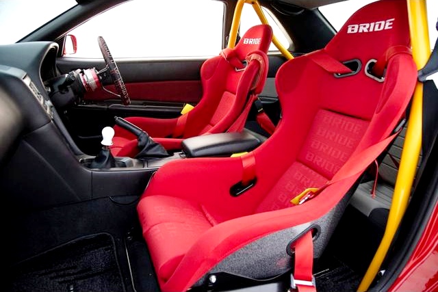 Interior seats of LB Silhouette ER34 SKYLINE 25GT.