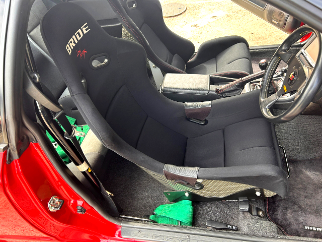Bride seats of R32 SKYLINE GT-R.