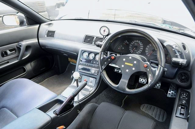 Interior of R32 SKYLINE GT-R.