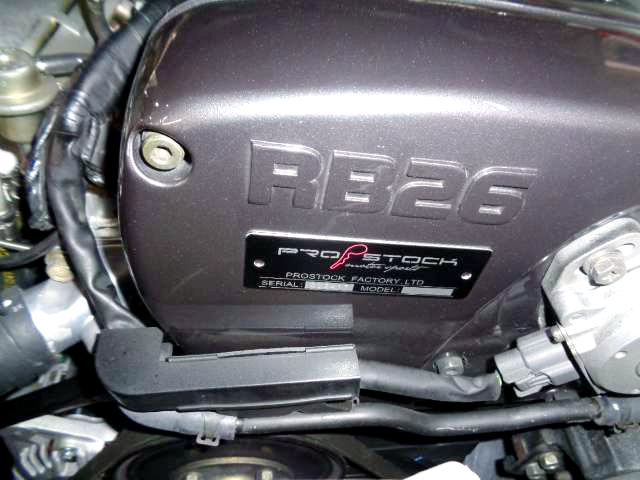 PROSTOCK Motor Sports P1 Engine serial plate.
