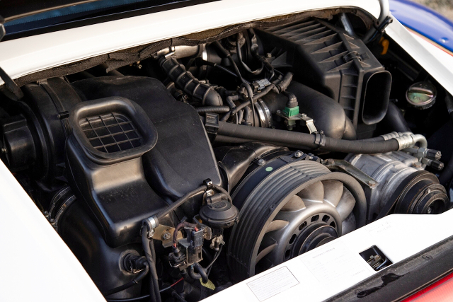 M64 3.6L engine of RWB Porsche 993 Carrera.
