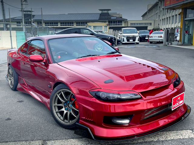 Front exterior of WIDEBODY S15 SILVIA SPEC-R.