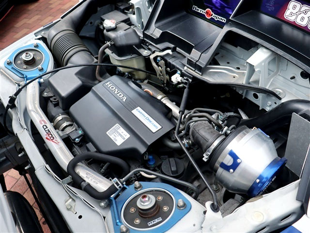 S07A turbo engine of Red Bull GRC livery JW5 HONDA S660 α.