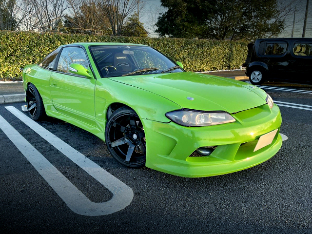 Front exterior of S15 Faced 180SX WIDEBODY.