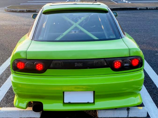 Rear tail light of S15 Faced 180SX WIDEBODY.