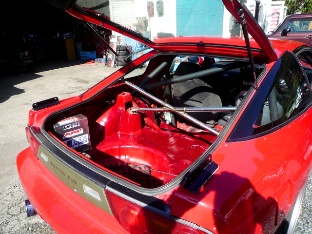 Roll cage of 180SX.