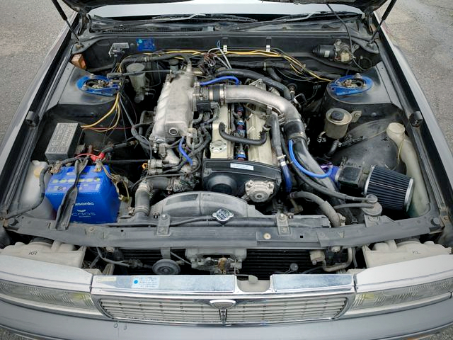 RB25DET with High flow turbo.