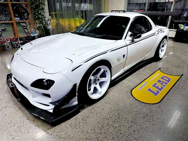 Front exterior of FD3S RX-7 SPIRIT-R TYPE-A.