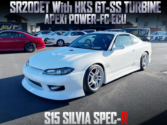 HKS GT-SS turbo and POWER-FC ecu in S15 SILVIA SPEC-R.