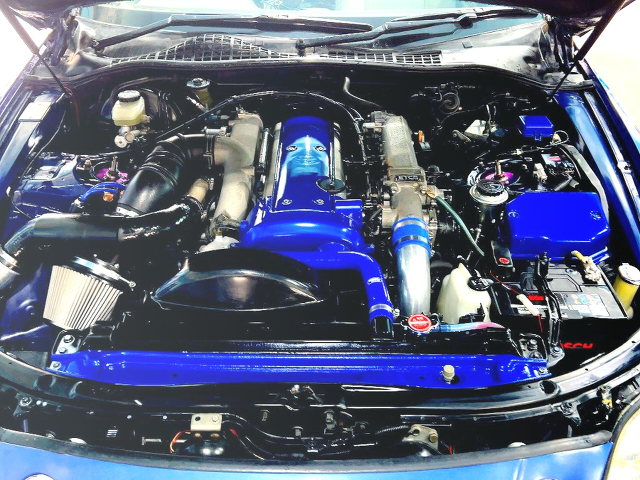 1JZ-GTE with TOMEI ARMS M8280 turbo kit.