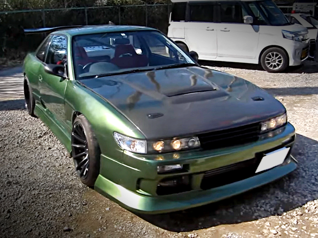 Front exterior of WIDEBODY PS13 SILVIA.