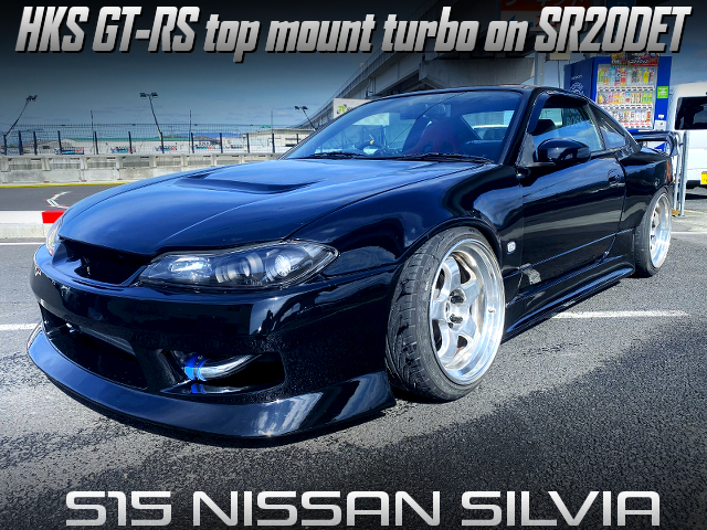 HKS GT-RS top mount turbocharged S15 SILVIA.