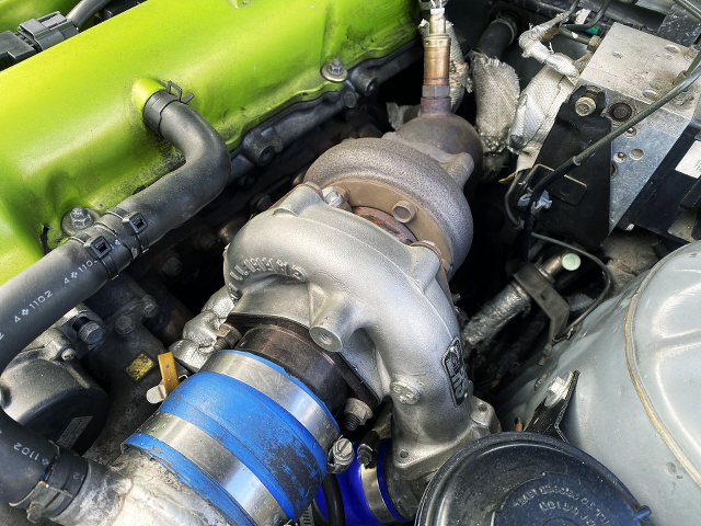 HKS GT-RS turbocharger on SR20DET