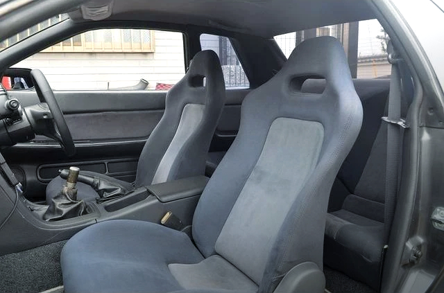 Interior seats of R32 SKYLINE GT-R.