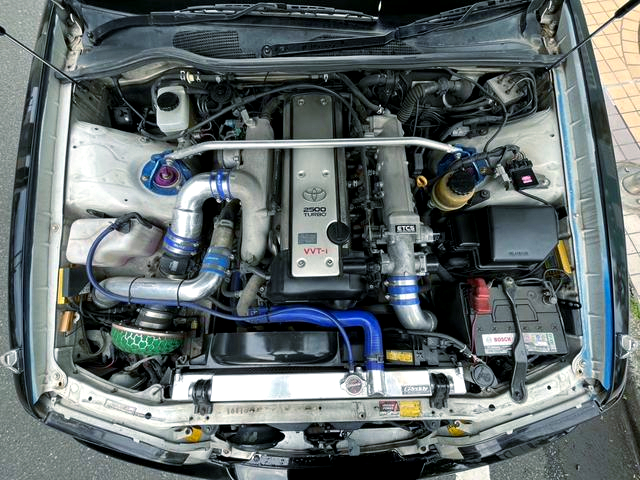 1JZ-GTE turbo engine of WIDEBODY JZX100 CRESTA ROULANT G.