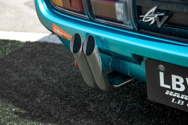 One of a kind exhaust muffler.