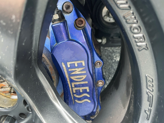 ENDLESS Front caliper upgrade.