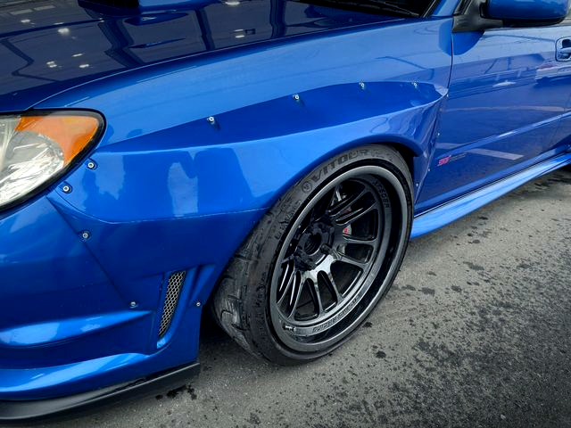 Front Fender of Battle Aero WIDEBODY GDB HAWKEYE WRX STI.