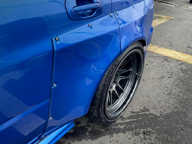 Rear Fender of Battle Aero WIDEBODY GDB HAWKEYE WRX STI.